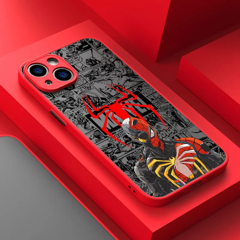 Spider Gwen Siderman Miles Morales Marvel Phone Cases For iPhone 14 15 16 Pro Covers For Apple 11 13 Pro Max 12 Mini 7 8 16 Plus Spider Gwen Siderman Miles Morales Marvel Phone Cases For iPhone 14 15 16 Pro Covers For Apple 11 13 Pro Max 12 Mini 7 8 16 Plus