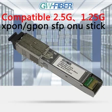 gpon sfp onu stick SFP ONU PON Stick With MAC SC Connector DDM pon module E/GXPON gpon sfp onu stick SFP ONU PON Stick With MAC SC Connector DDM pon module E/GXPON