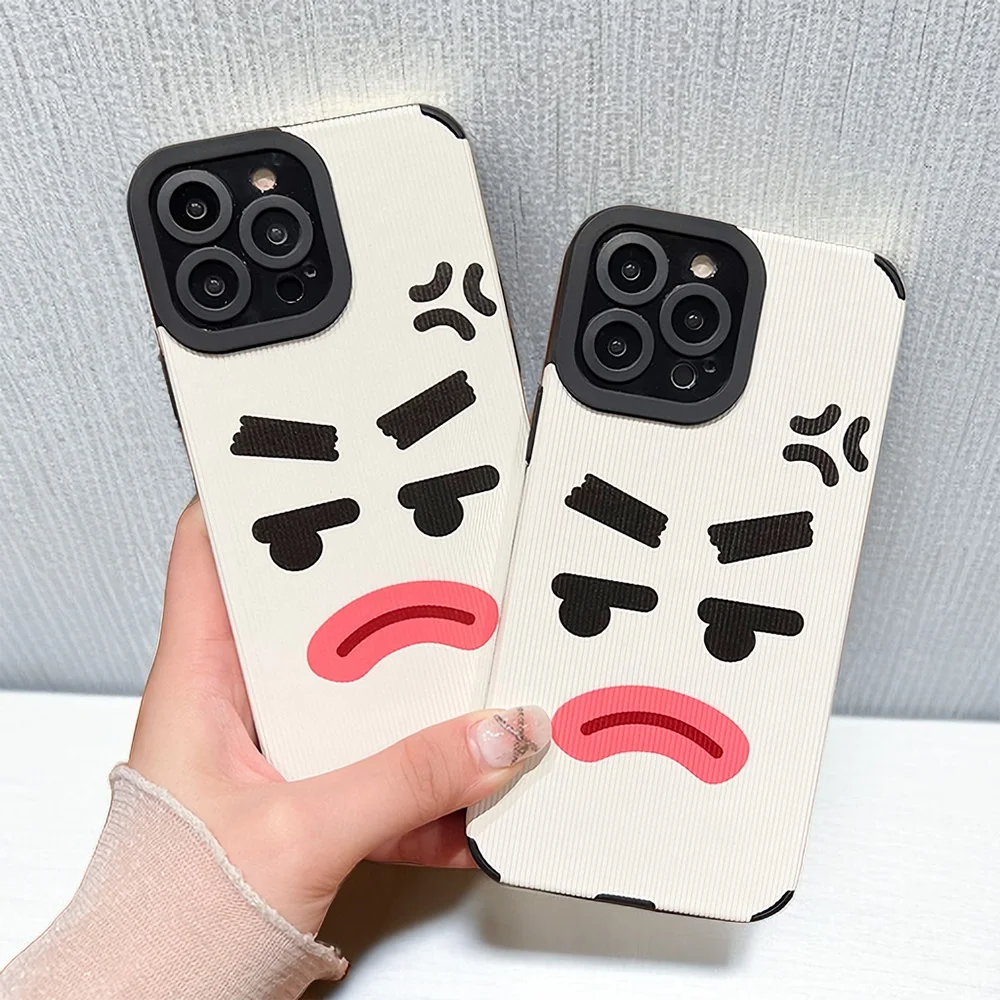 Cute Cartoon Couple Expression Phone Case For Samsung S23Ultra S22 Plus S21 S20 FE A71 A53 A21S A12 11 S10 Shockproof Soft Cover
Cute Cartoon Couple Expression Phone Case For Samsung S23Ultra S22 Plus S21 S20 FE A71 A53 A21S A12 11 S10 Shockproof Soft Cover