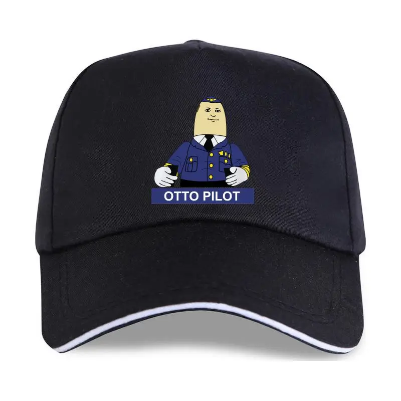 

new cap hat Hip Hop Men Baseball Cap Airplane! Otto the Inflatable Pilot Flight School Funny Street Guys Tops Swag 100% Cotton