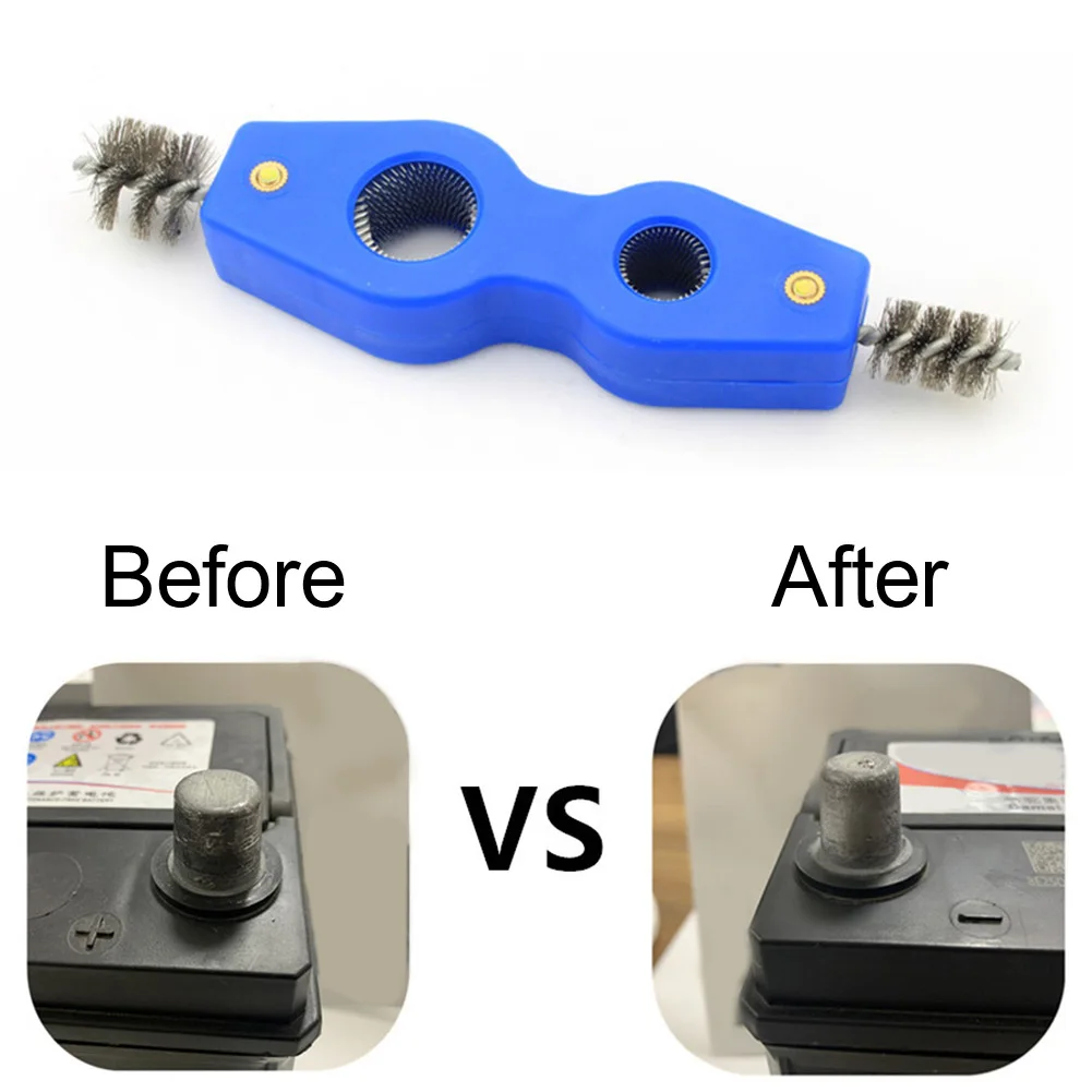19x2.4cm 4 In 1 Car Auto Truck Battery Brush Tool For 7/8\" 5/8\" Terminals Clamps Cleaner Cable Portable Post Terminal Battery
19x2.4cm 4 In 1 Car Auto Truck Battery Brush Tool For 7/8\" 5/8\" Terminals Clamps Cleaner Cable Portable Post Terminal Battery
