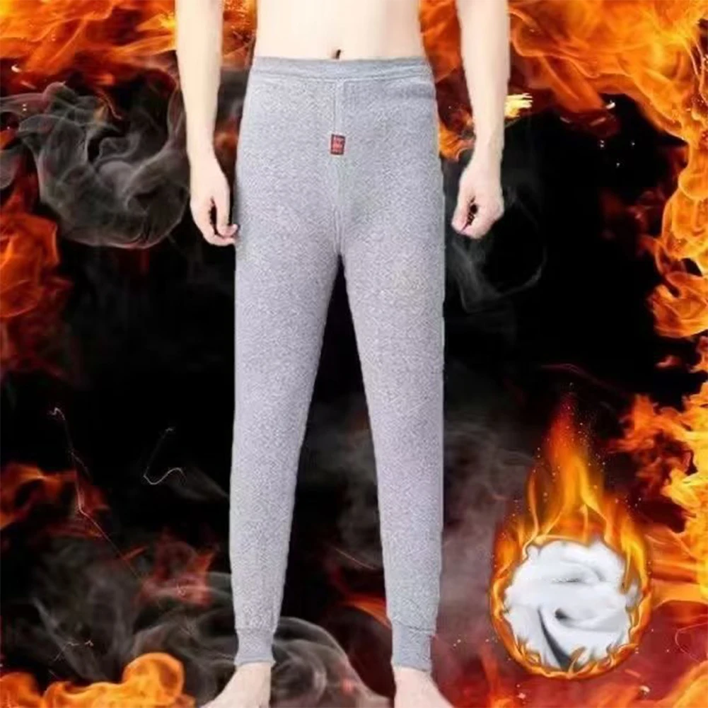 Solid Color Men's Thermal Underwear Bottoms Pants Winter Fleece Lined Elastic Warm Thermal Long Johns Legging Bottoming
Solid Color Men's Thermal Underwear Bottoms Pants Winter Fleece Lined Elastic Warm Thermal Long Johns Legging Bottoming
