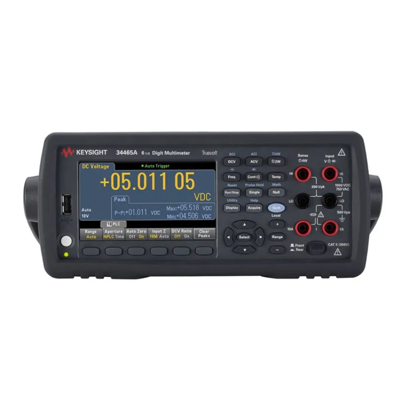Keysight 34465A 34461A Six Digit Semi Desktop Multimeter High Precision Measurement Teaching Research Test
Keysight 34465A 34461A Six Digit Semi Desktop Multimeter High Precision Measurement Teaching Research Test