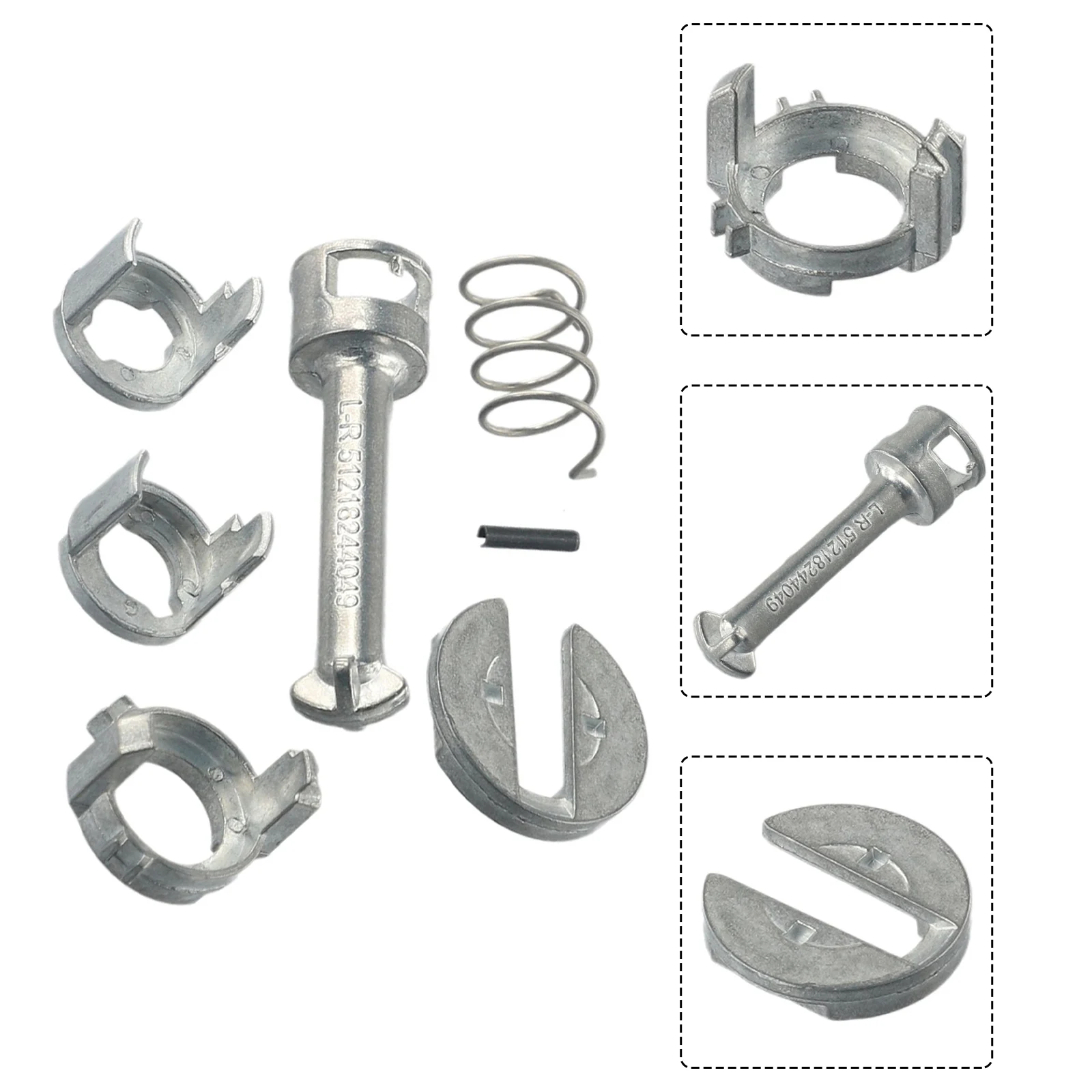 7Pcs Car Metal Door Lock Cylinder Repair Kits For BMW 3 Series E46 323i Sedan 320i Sedan 328Ci Coupe Replace Accessories
7Pcs Car Metal Door Lock Cylinder Repair Kits For BMW 3 Series E46 323i Sedan 320i Sedan 328Ci Coupe Replace Accessories