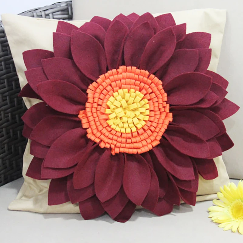 3D Handcraft Decorative Cushion Cover Sofa Throw Pillow Case Floral Pillowcase Handmade Luxurious Home Decor Drop Shipping
3D Handcraft Decorative Cushion Cover Sofa Throw Pillow Case Floral Pillowcase Handmade Luxurious Home Decor Drop Shipping