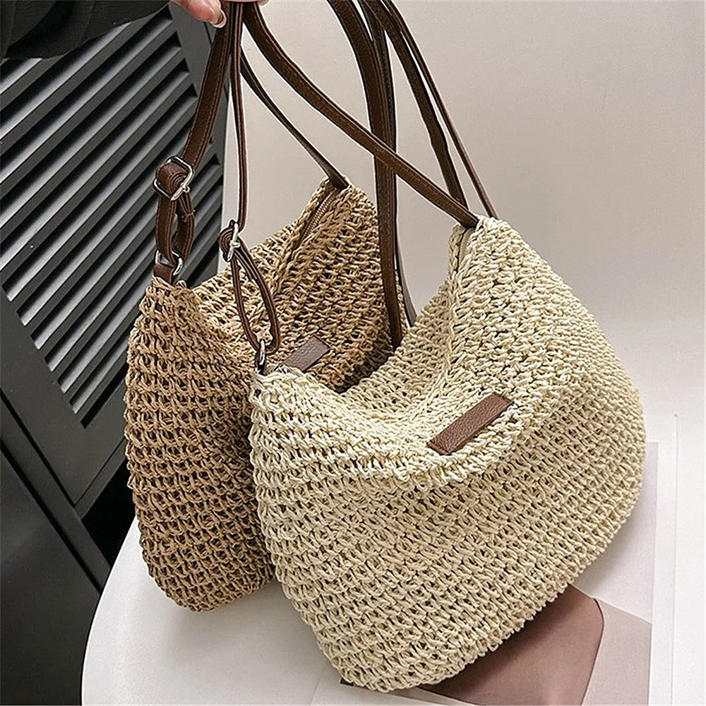 Summer Straw Crossbody Bag 2024 Ladies Beach Holiday Woven Totes Casual Bag Women Shoulder Handbags Messenger Purse Shopping Bag
Summer Straw Crossbody Bag 2024 Ladies Beach Holiday Woven Totes Casual Bag Women Shoulder Handbags Messenger Purse Shopping Bag