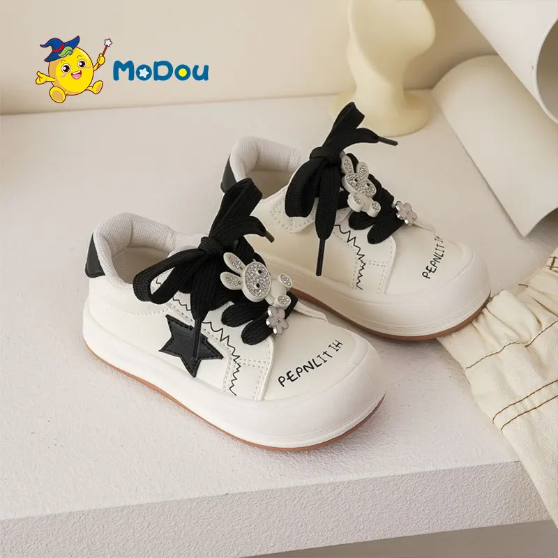 Mo Dou 2023 Spring Autumn New Girl's Children Shoes Korean Version Soft Non Slip Rubber Sole Hook And Loop Design Fashion
Mo Dou 2023 Spring Autumn New Girl's Children Shoes Korean Version Soft Non Slip Rubber Sole Hook And Loop Design Fashion