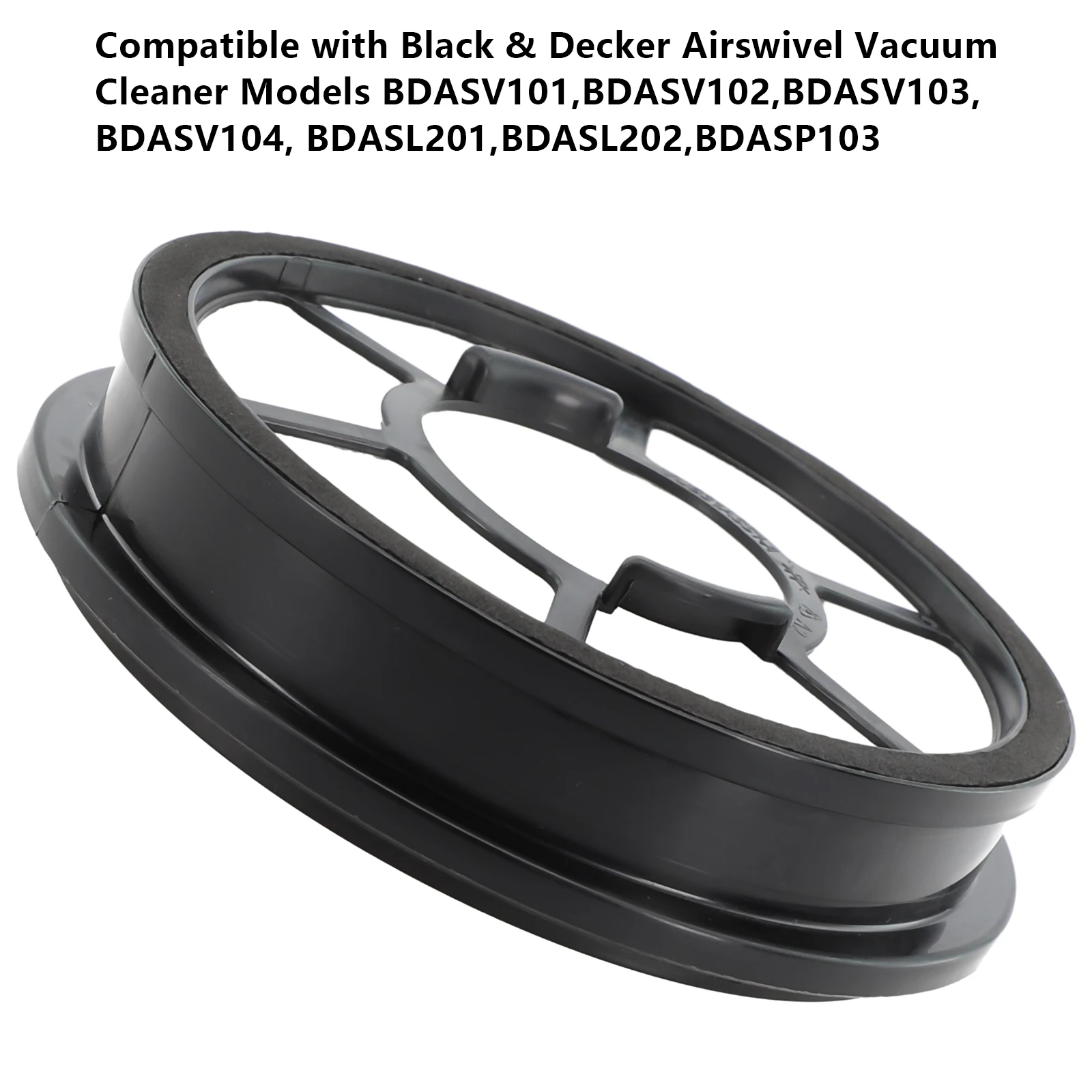 Сменный фильтр для пылесоса Black & Decker Airswivel BDASV101,BDASV102,BDASV103,BDASV104,BDASL201,BDASL202,BDASP103
Сменный фильтр для пылесоса Black & Decker Airswivel BDASV101,BDASV102,BDASV103,BDASV104,BDASL201,BDASL202,BDASP103