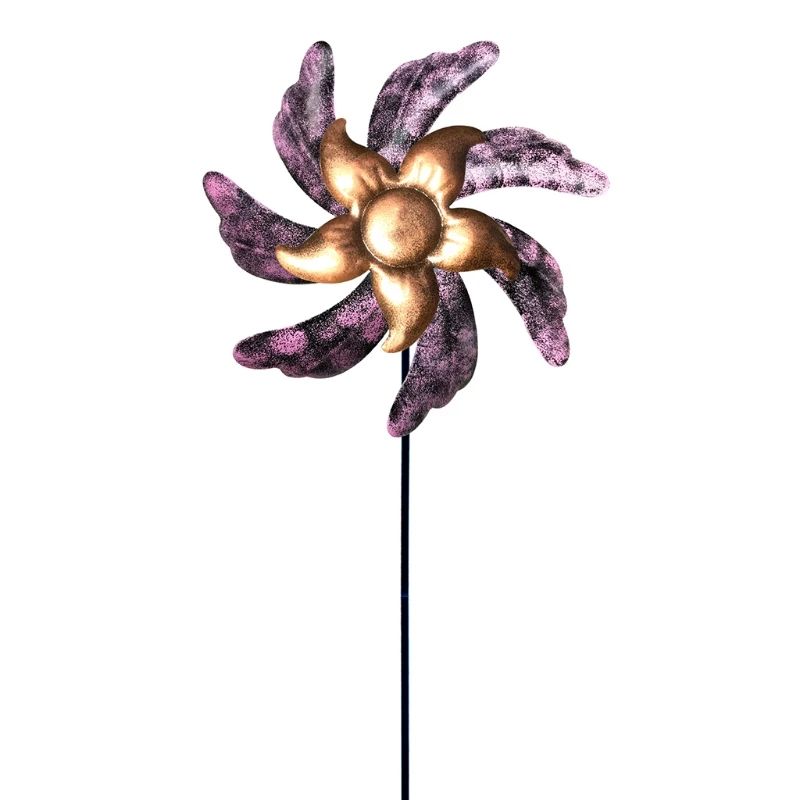 Large Metal Wind Spinner with Garden Stake Windmill Wind Sculpture for Outdoor Yard Patio Lawn Art Decoration 
Large Metal Wind Spinner with Garden Stake Windmill Wind Sculpture for Outdoor Yard Patio Lawn Art Decoration