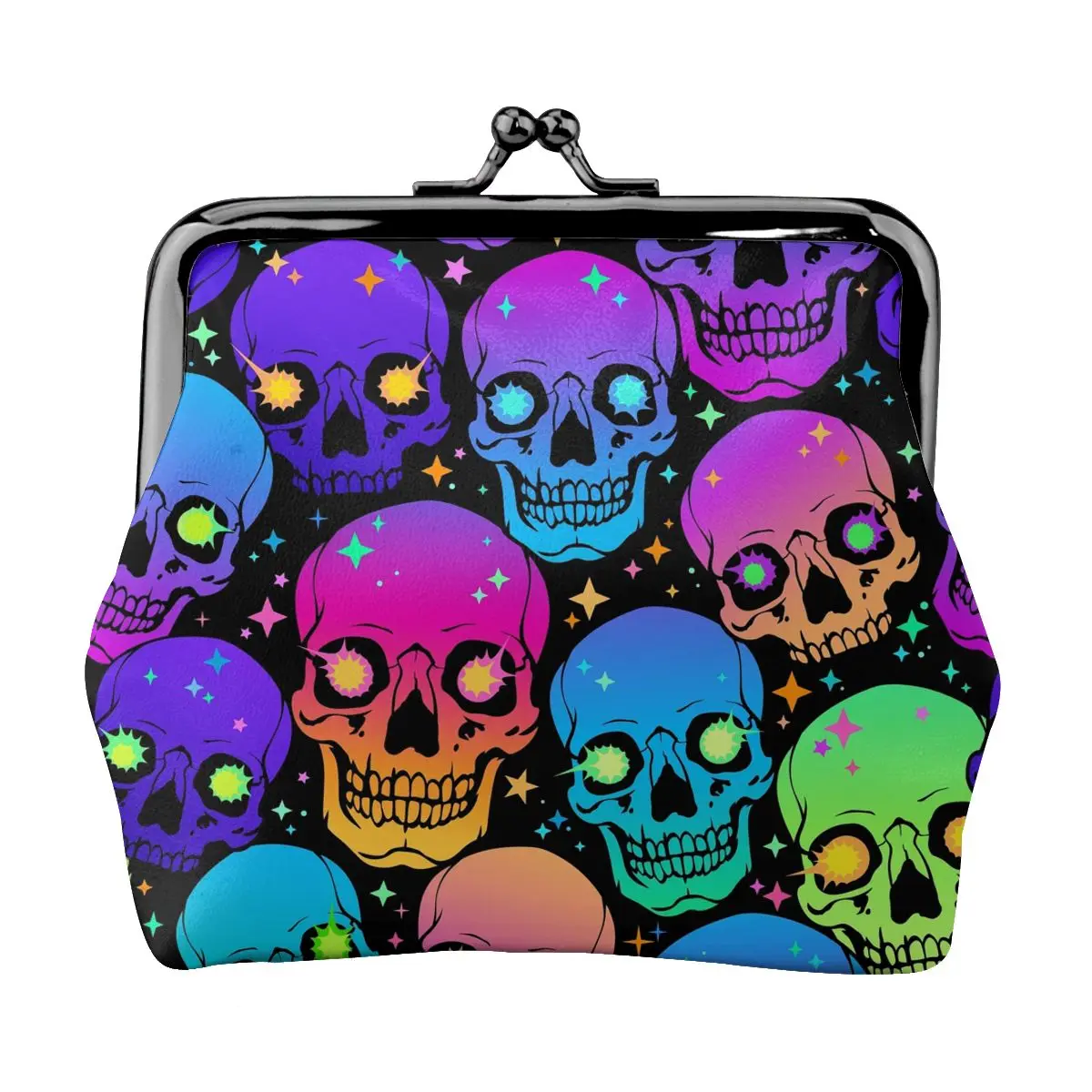 Neon Skull Glowing Eyes Coin Purse Small Kiss-Lock Change Pouch Clasp Closure Buckle Wallet For Women
Neon Skull Glowing Eyes Coin Purse Small Kiss-Lock Change Pouch Clasp Closure Buckle Wallet For Women