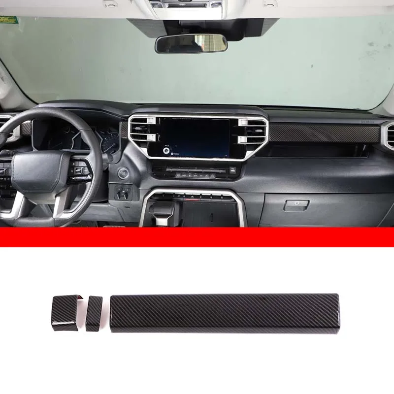 For 2022-23 Toyota Tundra/Sequoia ABS Carbon Fiber Car Modeling Car Dashboard Decorative Panel Sticker Car Interior Accessories
For 2022-23 Toyota Tundra/Sequoia ABS Carbon Fiber Car Modeling Car Dashboard Decorative Panel Sticker Car Interior Accessories