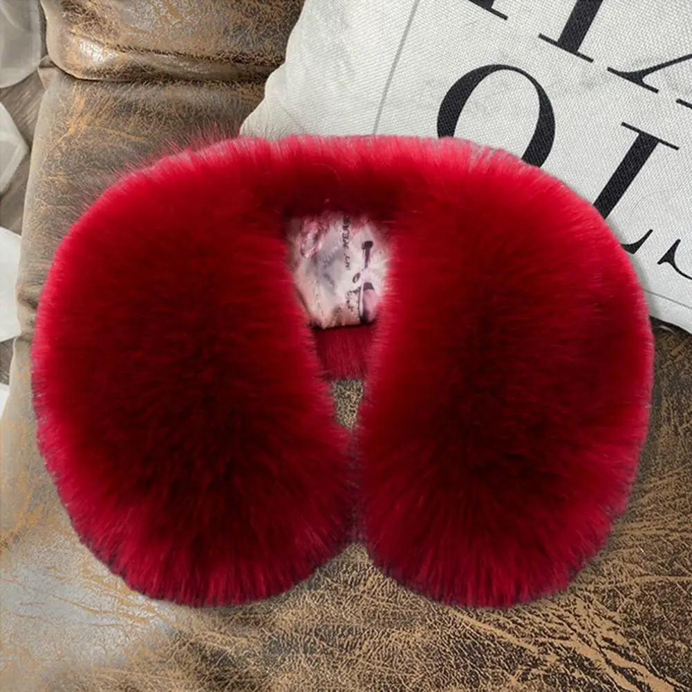 Warm Collar Accessory Soft Faux Fur Neck Warmer Scarf for Men Women Thickened Fluffy Windproof Winter Collar Wrap Solid Colors
Warm Collar Accessory Soft Faux Fur Neck Warmer Scarf for Men Women Thickened Fluffy Windproof Winter Collar Wrap Solid Colors