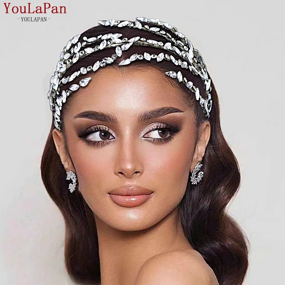 YouLaPan Handmade Rhinestone Bridal Headband Woman Party Hair Accessories Luxury Crystal Wedding Jewelry Head Decoration HP611
YouLaPan Handmade Rhinestone Bridal Headband Woman Party Hair Accessories Luxury Crystal Wedding Jewelry Head Decoration HP611