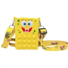 Pop It Fidget Toys Push Bubble Spongebob Coin Purse Wallet Lady Bag Silica Simple Dimple Crossbody for Valentine's Day Girl Gift
Pop It Fidget Toys Push Bubble Spongebob Coin Purse Wallet Lady Bag Silica Simple Dimple Crossbody for Valentine's Day Girl Gift