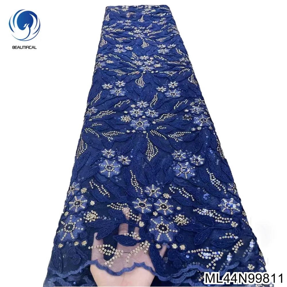 Flower African Wedding Lace Colorful French Nigerian Net Fabric High Quality Party Dress 5 Yards ML44N998
Flower African Wedding Lace Colorful French Nigerian Net Fabric High Quality Party Dress 5 Yards ML44N998