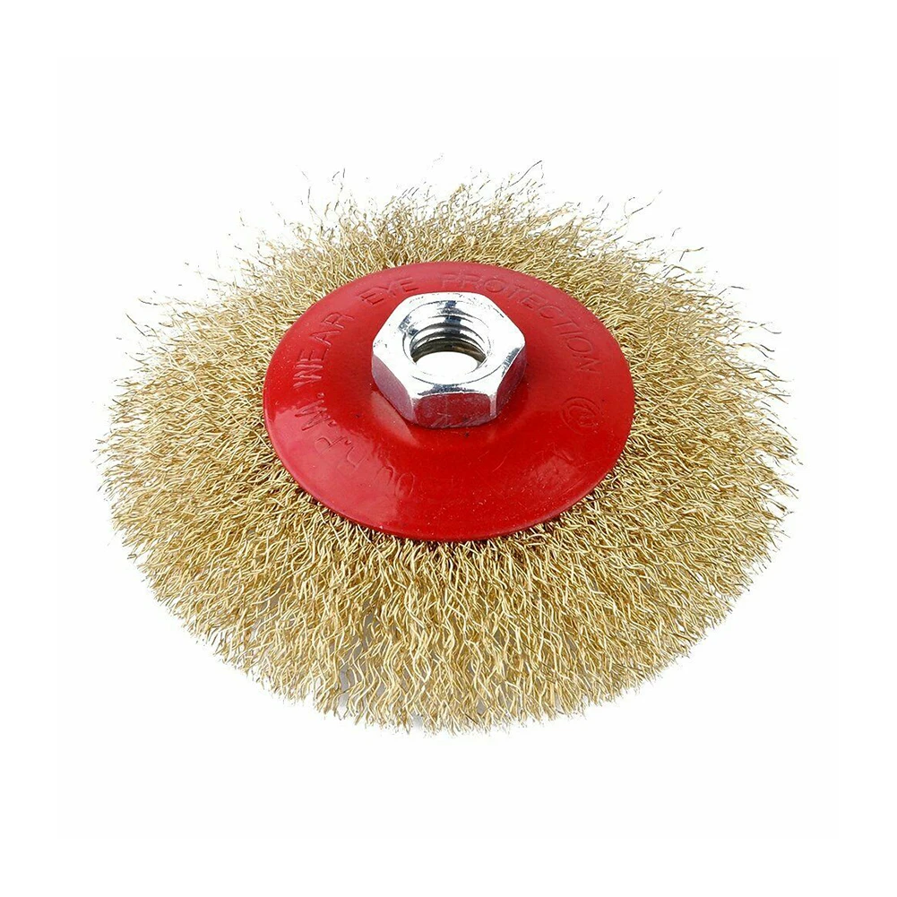 3Pcs 115mm Twisted Knot Crimp Steel Brushes Angle Grinder Wire Brush M14 Grinder Wire Wheels Polishing Wire Brushes Wheel
3Pcs 115mm Twisted Knot Crimp Steel Brushes Angle Grinder Wire Brush M14 Grinder Wire Wheels Polishing Wire Brushes Wheel