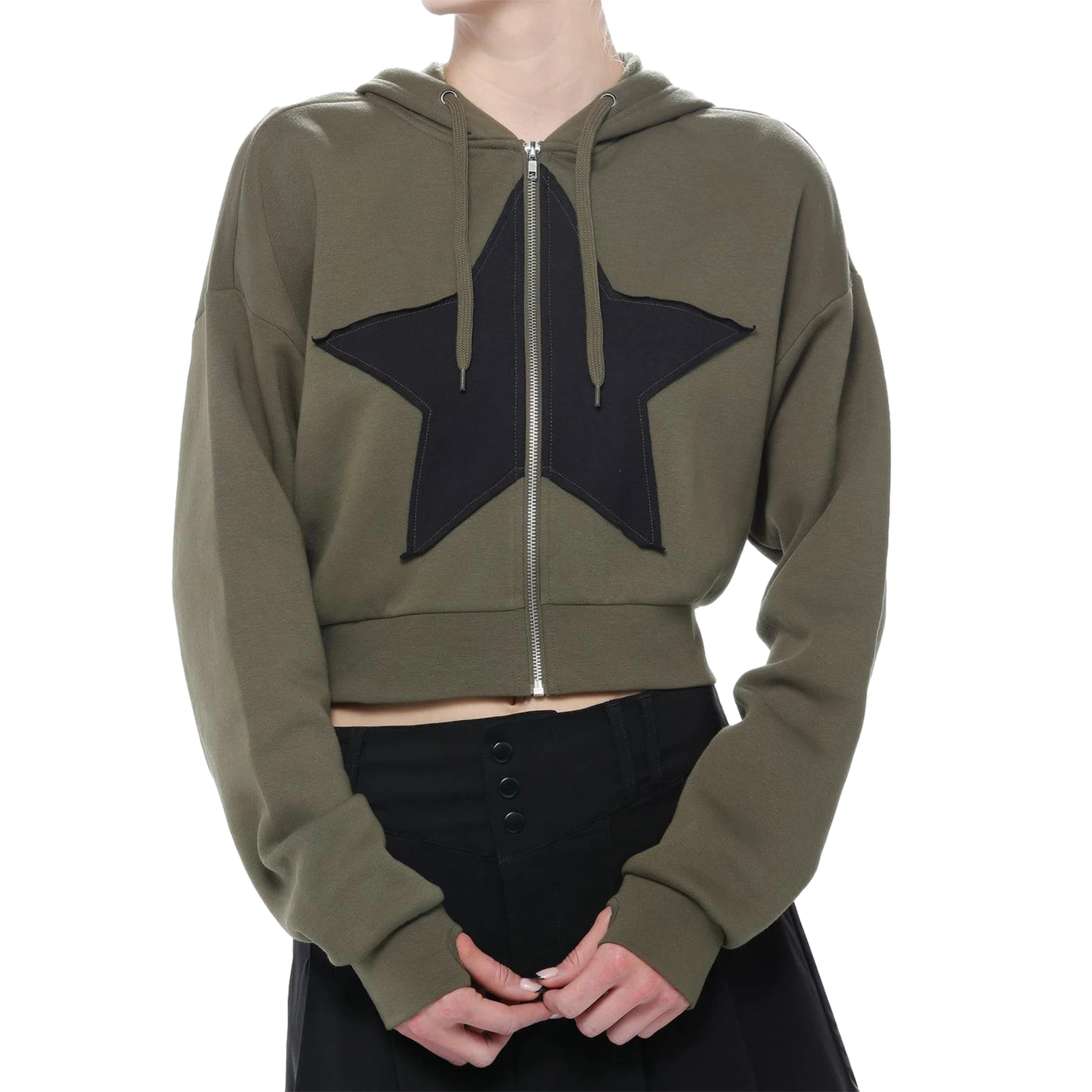 Женский свитшот на молнии, с длинным рукавом, в готическом стиле
Женский свитшот на молнии, с длинным рукавом, в готическом стиле