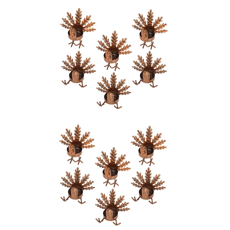 12Pack Iron Turkey Tea Light Candle Holders Thanksgiving Candle Holder Retro Tea Light Stand Autumn Harvest Candlesticks Durable
12Pack Iron Turkey Tea Light Candle Holders Thanksgiving Candle Holder Retro Tea Light Stand Autumn Harvest Candlesticks Durable