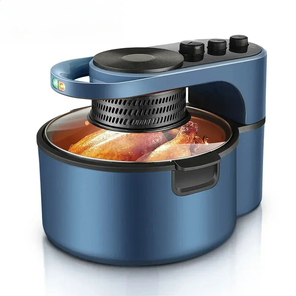 Multifunction Air Fryer 360° Rotary Oil-free Visual 8L Large Capacity Electric Fryer Oven Temperature80- 230°C Timer Control 1H
Multifunction Air Fryer 360° Rotary Oil-free Visual 8L Large Capacity Electric Fryer Oven Temperature80- 230°C Timer Control 1H