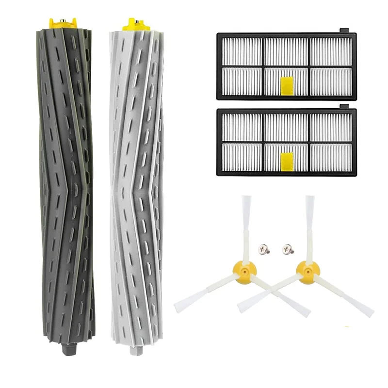Main Side Brushes HEPA Filters kit for iRobot Roomba 800 900 Series 860 870 880 890 960 980 990 Robot Vacuum Cleaner Parts
Main Side Brushes HEPA Filters kit for iRobot Roomba 800 900 Series 860 870 880 890 960 980 990 Robot Vacuum Cleaner Parts