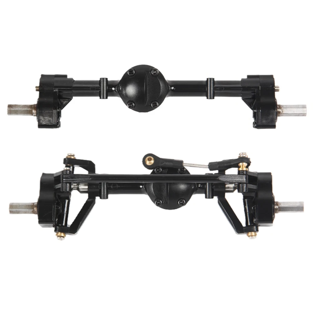 

2Pcs Front and Rear Portal Axle for WPL C14 C24 C24-1 C34 C44 B14 B24 1/16 RC Car Upgrade Parts