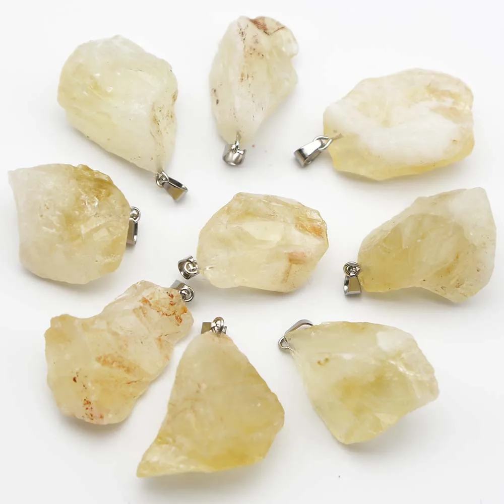 Irregularity Natural Citrine Necklace Pendant Rough Raw Stone Ornament Simplicit Ypendant Rock Specimen Jewelry Accessories10Pcs
Irregularity Natural Citrine Necklace Pendant Rough Raw Stone Ornament Simplicit Ypendant Rock Specimen Jewelry Accessories10Pcs