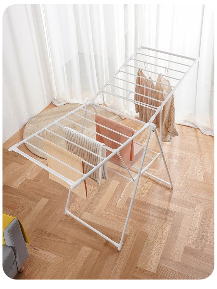 Foldable Free-installation Clothes Socks Drying Rack Floor Standing Stainless Steel Balcony Clothes Storage Rack Home Furniture
Foldable Free-installation Clothes Socks Drying Rack Floor Standing Stainless Steel Balcony Clothes Storage Rack Home Furniture