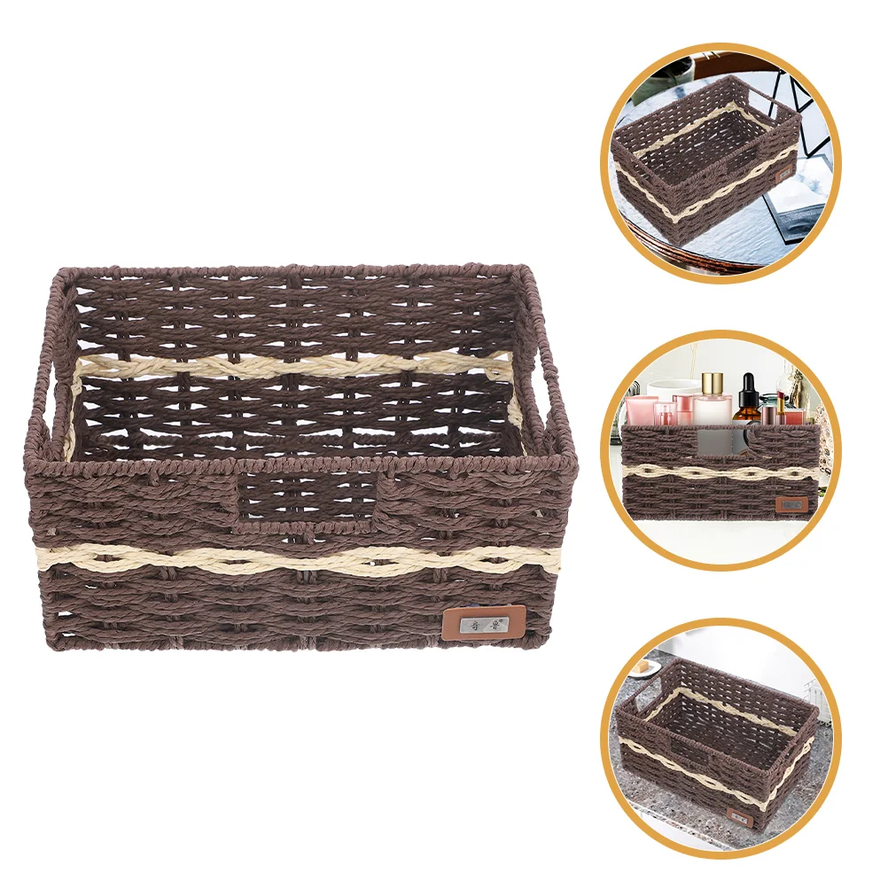 Storage Basket Straw Woven No Cover Home Baskets with Handle Organizer Desktop Container Baby
Storage Basket Straw Woven No Cover Home Baskets with Handle Organizer Desktop Container Baby