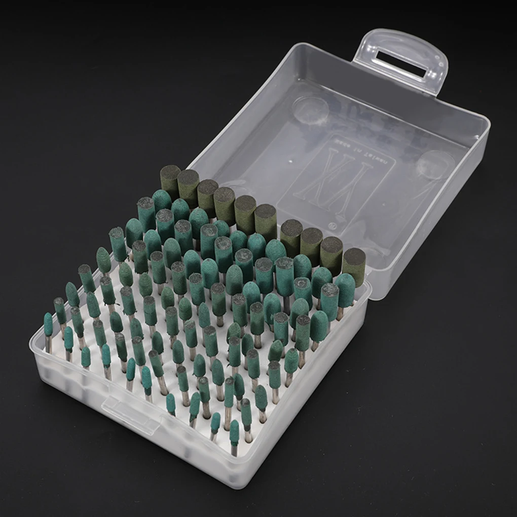 100Pcs Grinding Head Convenient Lightness Durable Easy Storage Polish Grinder Polishing Tools Machine Fittings
100Pcs Grinding Head Convenient Lightness Durable Easy Storage Polish Grinder Polishing Tools Machine Fittings