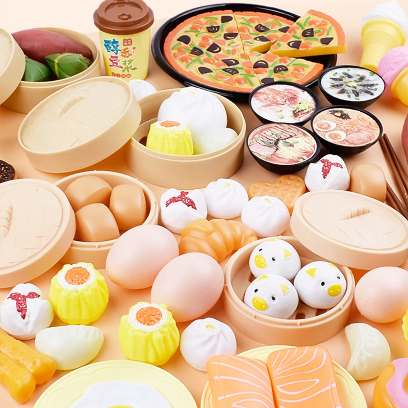 Cute Miniature Food Toy Set Pretend Play Mini Item Set Doll House Kitchen Furniture Accessories Buns Cake Dumplings Girls Toys
Cute Miniature Food Toy Set Pretend Play Mini Item Set Doll House Kitchen Furniture Accessories Buns Cake Dumplings Girls Toys