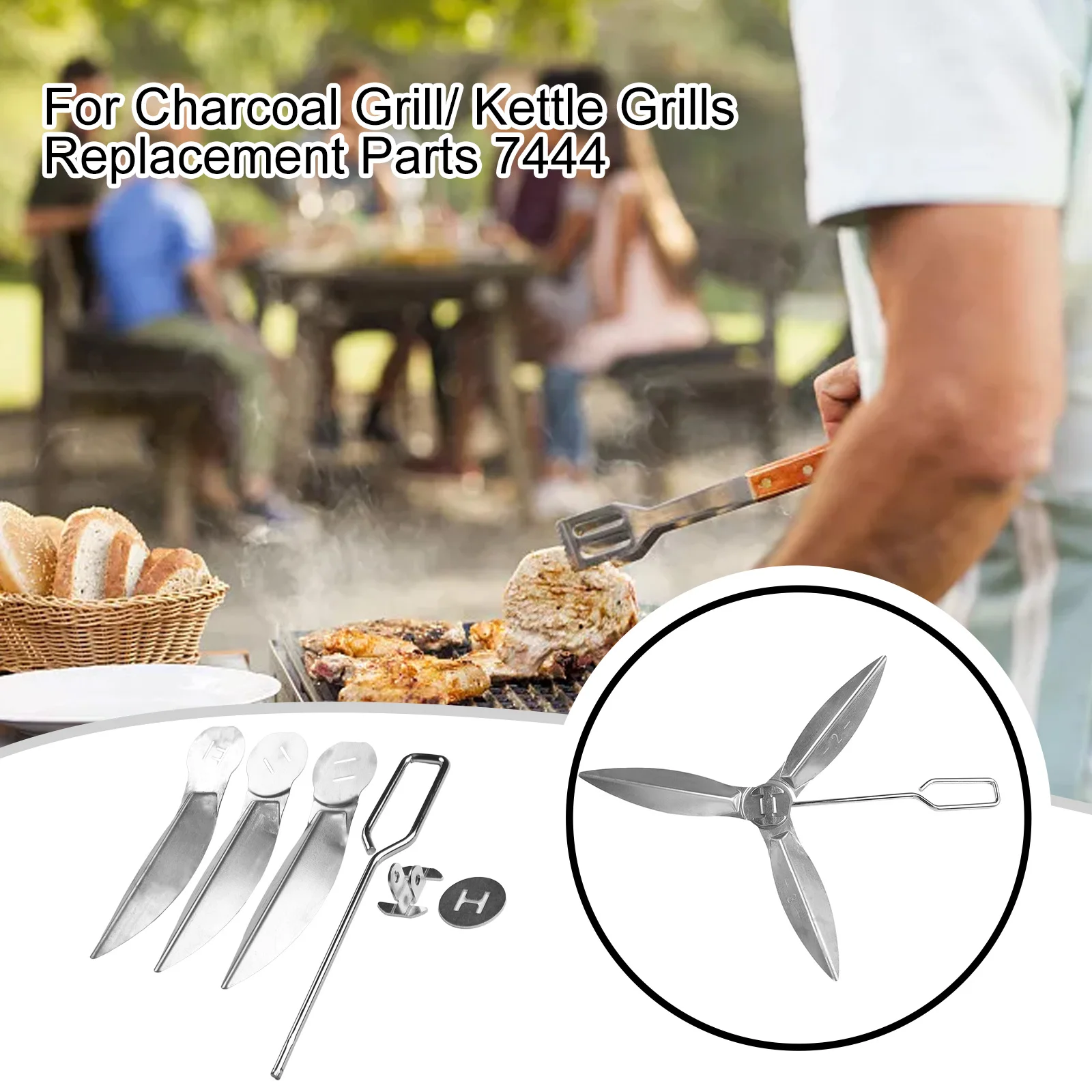 Grills Cleaning Tool Cleaning System Kit Replacement Part Silver Sturdy 8-1/2-Inch Durable Easy To Assemble Iron
Grills Cleaning Tool Cleaning System Kit Replacement Part Silver Sturdy 8-1/2-Inch Durable Easy To Assemble Iron