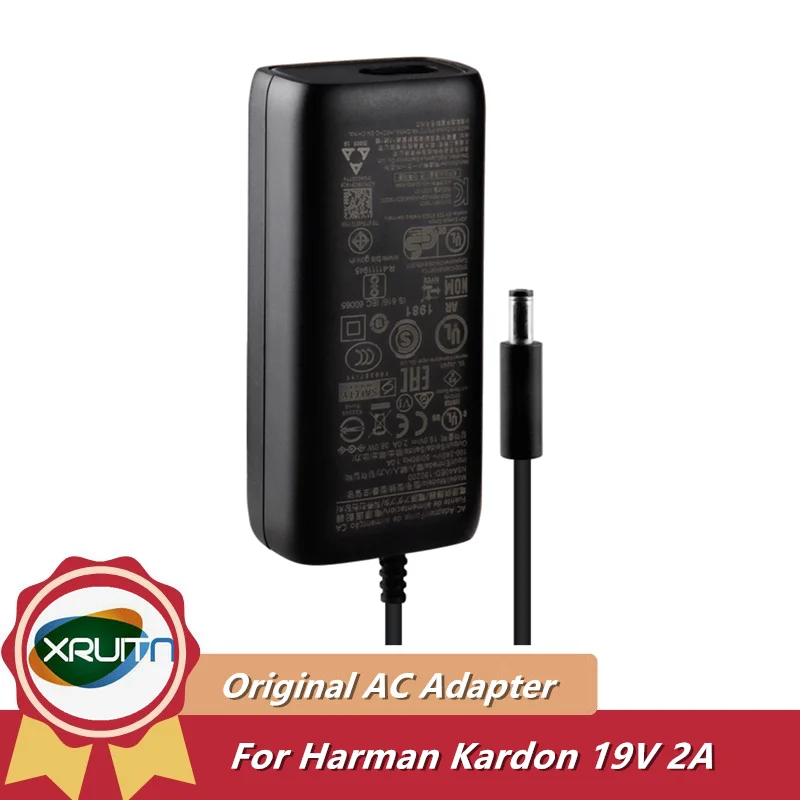 Original NSA40ED-190200 19V 2A AC Adapter Power Charger For Harman / Kardon Onyx Studio 1 2 3 4 5 6 7 Wireless Bluetooth Speaker
Original NSA40ED-190200 19V 2A AC Adapter Power Charger For Harman / Kardon Onyx Studio 1 2 3 4 5 6 7 Wireless Bluetooth Speaker
