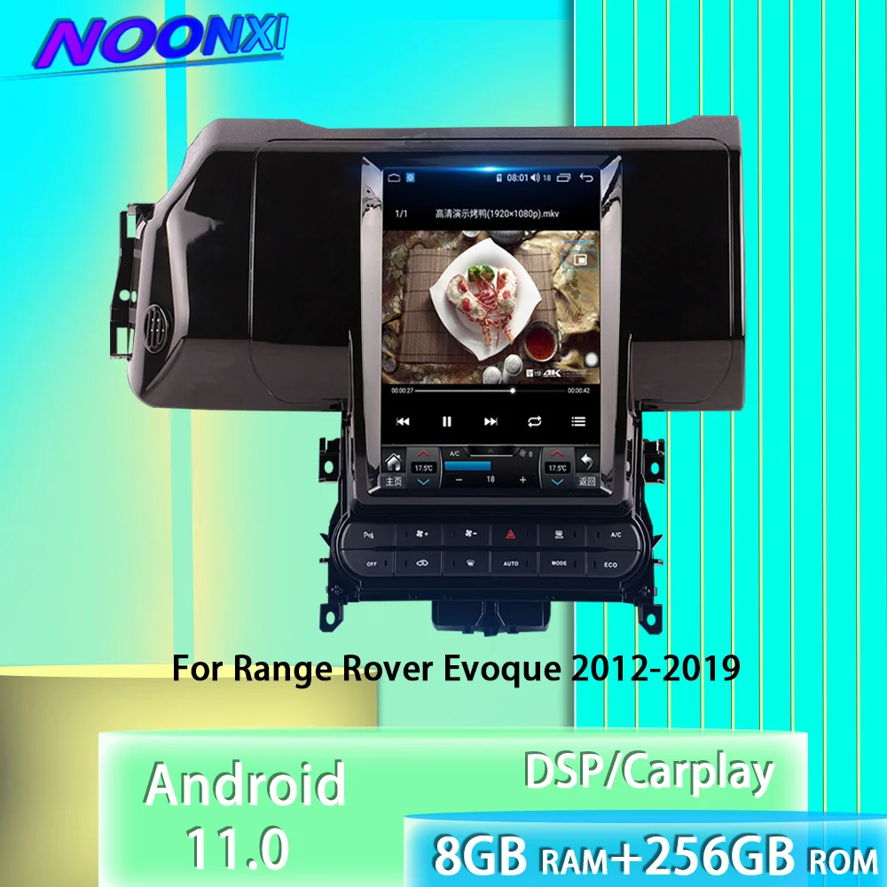 For Rover Range Evoque 2012-2019 Tesla Screen 8+256G Android 11.0 Car Radio Multimedia Player Bluetooth GPS Navigation Carplay
For Rover Range Evoque 2012-2019 Tesla Screen 8+256G Android 11.0 Car Radio Multimedia Player Bluetooth GPS Navigation Carplay