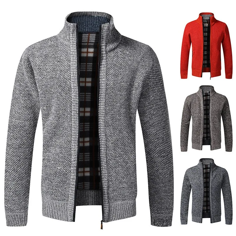 M-4XL! 2023 Autumn and Winter New Plush Thickened Casual Sports Men's Sweater Mock Neck Cardigan Shirt Slim Fit Coat Men
M-4XL! 2023 Autumn and Winter New Plush Thickened Casual Sports Men's Sweater Mock Neck Cardigan Shirt Slim Fit Coat Men