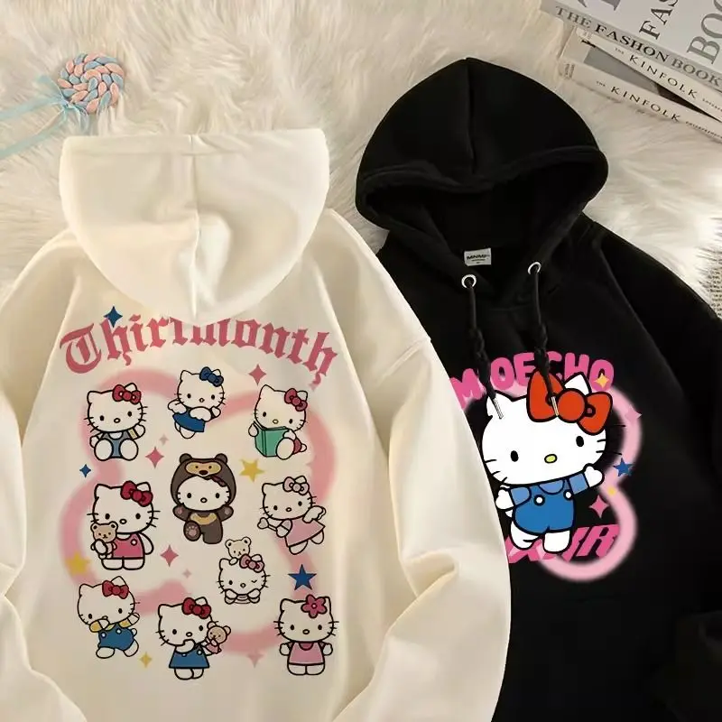 Sanrio Hello Kitty Y2K Anime Cartoon Kawaii Hoodie Pure Cotton Thicken Jacket Couple Models Hooded Hedging Keep Warm 2023
Sanrio Hello Kitty Y2K Anime Cartoon Kawaii Hoodie Pure Cotton Thicken Jacket Couple Models Hooded Hedging Keep Warm 2023