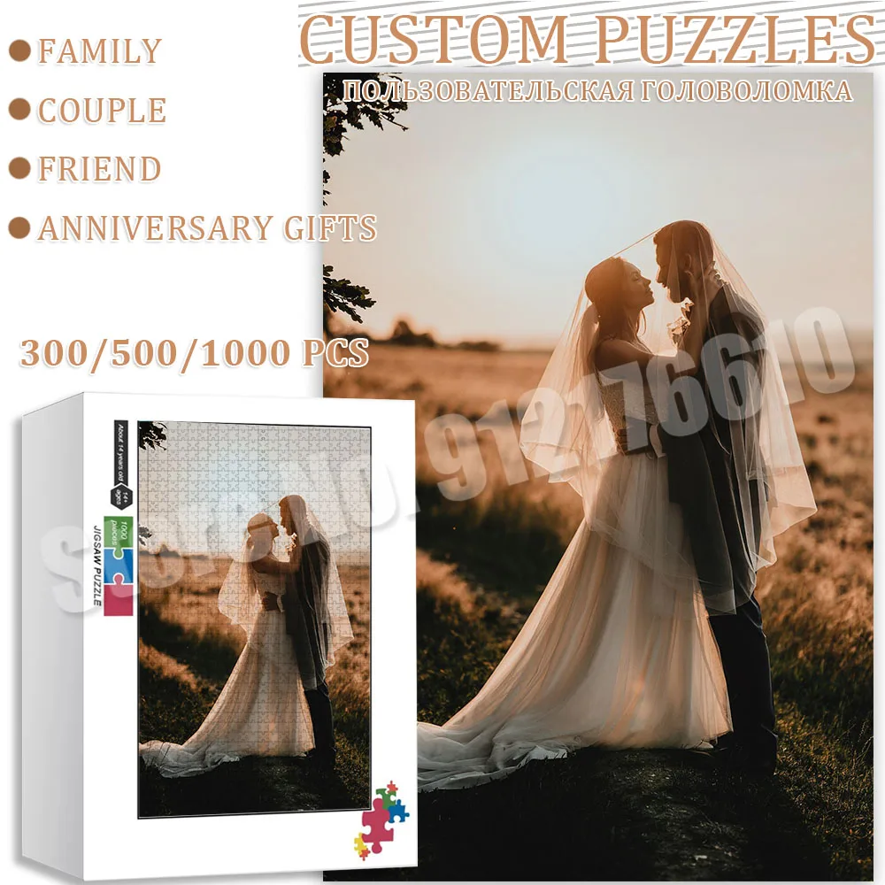 Custom Puzzle 1000 PCS Photo Puzzles Personalized Jigsaw Puzzles Couple Friends Family Pictures DIY Adults Kids Anniversary Gift
Custom Puzzle 1000 PCS Photo Puzzles Personalized Jigsaw Puzzles Couple Friends Family Pictures DIY Adults Kids Anniversary Gift