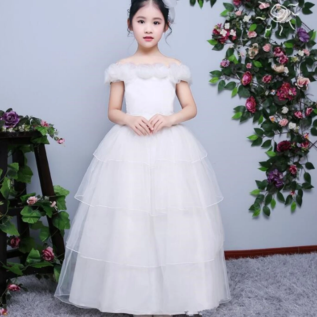Flower Girl Dress Pink Bow Decorative Decal Layered Wedding Cute Litter Flower Child First Communion Party Princess Dress Gift
Flower Girl Dress Pink Bow Decorative Decal Layered Wedding Cute Litter Flower Child First Communion Party Princess Dress Gift
