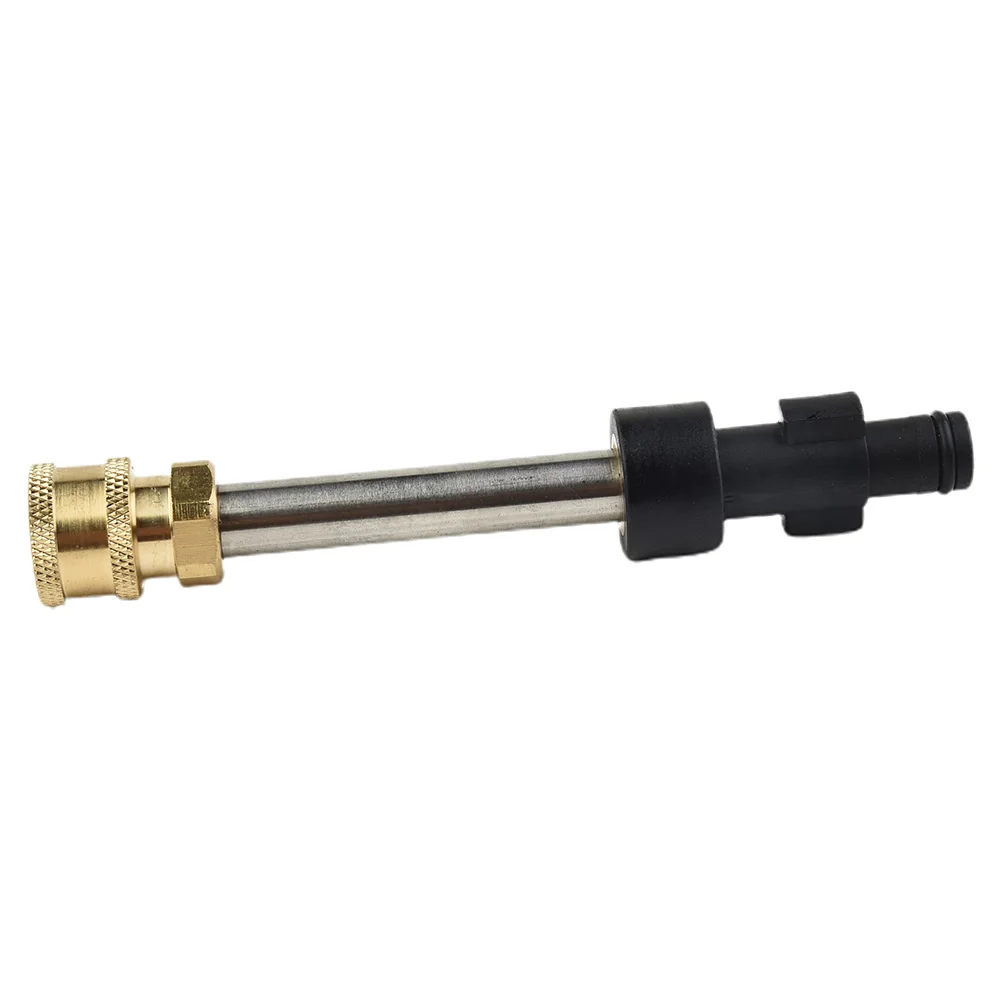 4/5 Series Pressure Washer Adapter Wash 1/4 In 17*2.4cm Adapter Brass + Stainless Steel For Yili Quick Disconnect
4/5 Series Pressure Washer Adapter Wash 1/4 In 17*2.4cm Adapter Brass + Stainless Steel For Yili Quick Disconnect