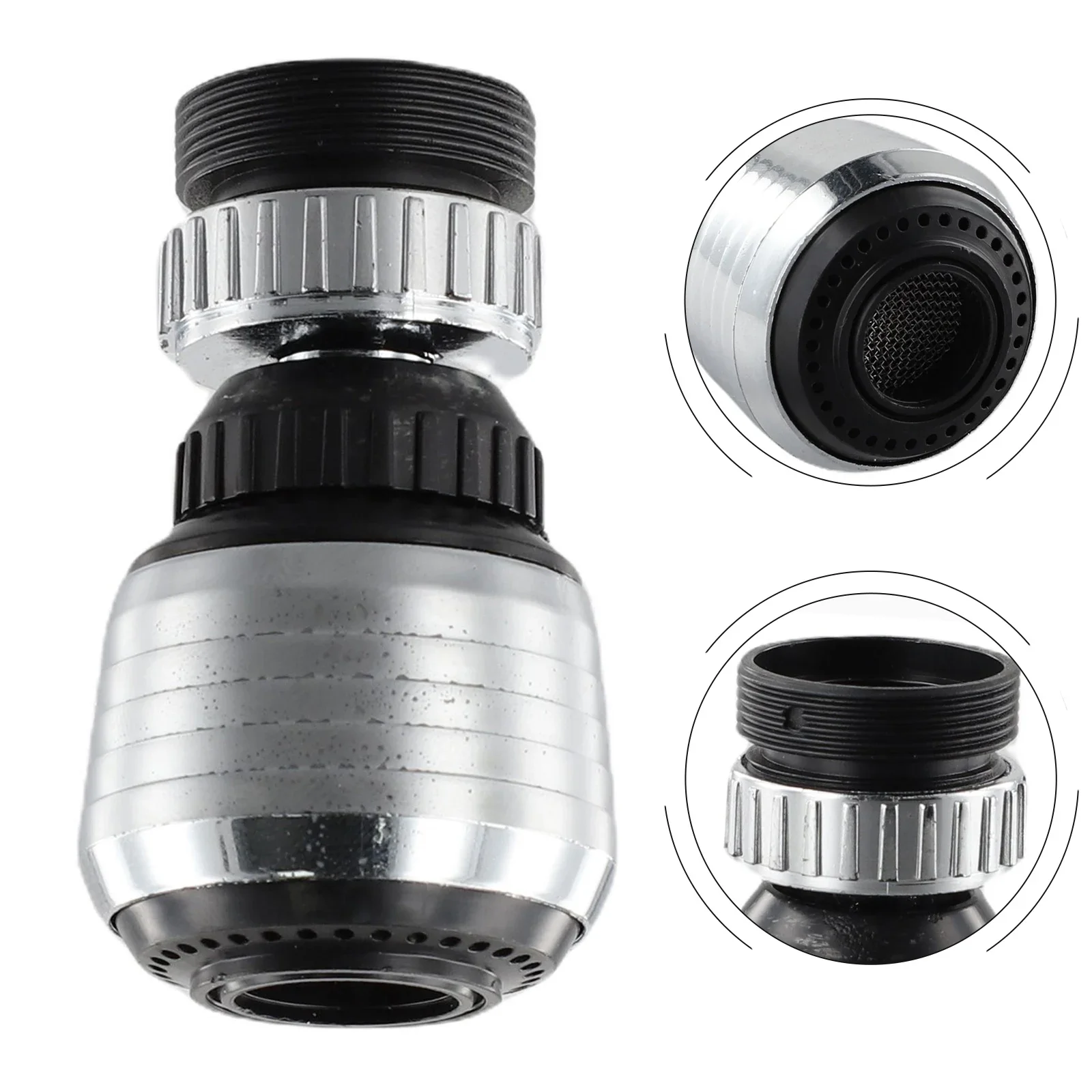 360 Rotate Faucet Splash Nozzle Swivel Water Saving Anti Splash Tap Aerator Faucet Nozzle Filter Kitchen Bath Faucet Connector
360 Rotate Faucet Splash Nozzle Swivel Water Saving Anti Splash Tap Aerator Faucet Nozzle Filter Kitchen Bath Faucet Connector