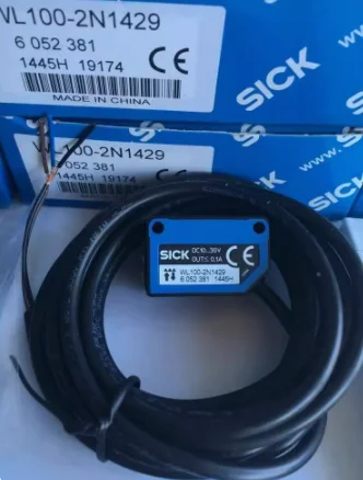 WL100-2N1429 6052381 фотоэлектрический переключатель Sick Sensor 100% New & Original
WL100-2N1429 6052381 фотоэлектрический переключатель Sick Sensor 100% New & Original
