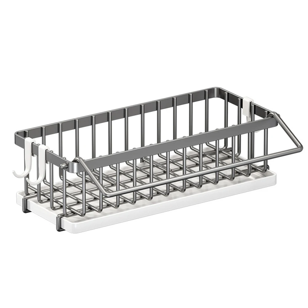 Sponge Holder Kitchen Organizer Dish Drainer Soap Rack Sink Tray Dishcloth Towel Rack Wall Mounted Storage Basket Shelf
Sponge Holder Kitchen Organizer Dish Drainer Soap Rack Sink Tray Dishcloth Towel Rack Wall Mounted Storage Basket Shelf