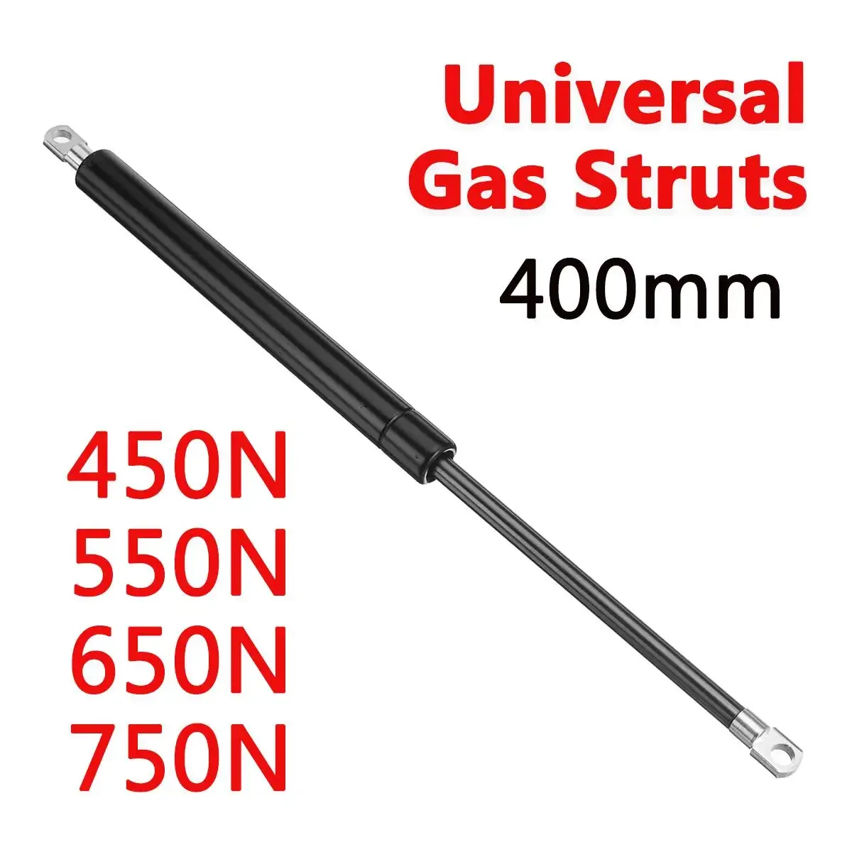 

2pcs 400mm 450-750N Car Gas Strut Bars Gas Spring Hood Support Rod Shock Lift RV Bed Window Bus Caravans Camper Door Body Kit