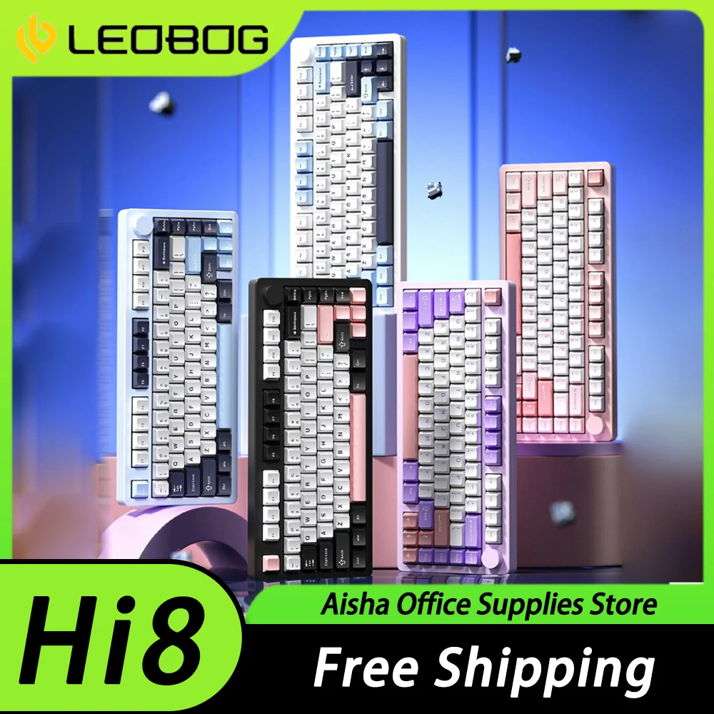 LEOBOG Hi8 Mechanical Keyboard Tri Mode Aluminum Alloy Multifunctional Knob Wireless Gaming Keyboard 8000mAh Hot Swap Pc Gamer
LEOBOG Hi8 Mechanical Keyboard Tri Mode Aluminum Alloy Multifunctional Knob Wireless Gaming Keyboard 8000mAh Hot Swap Pc Gamer