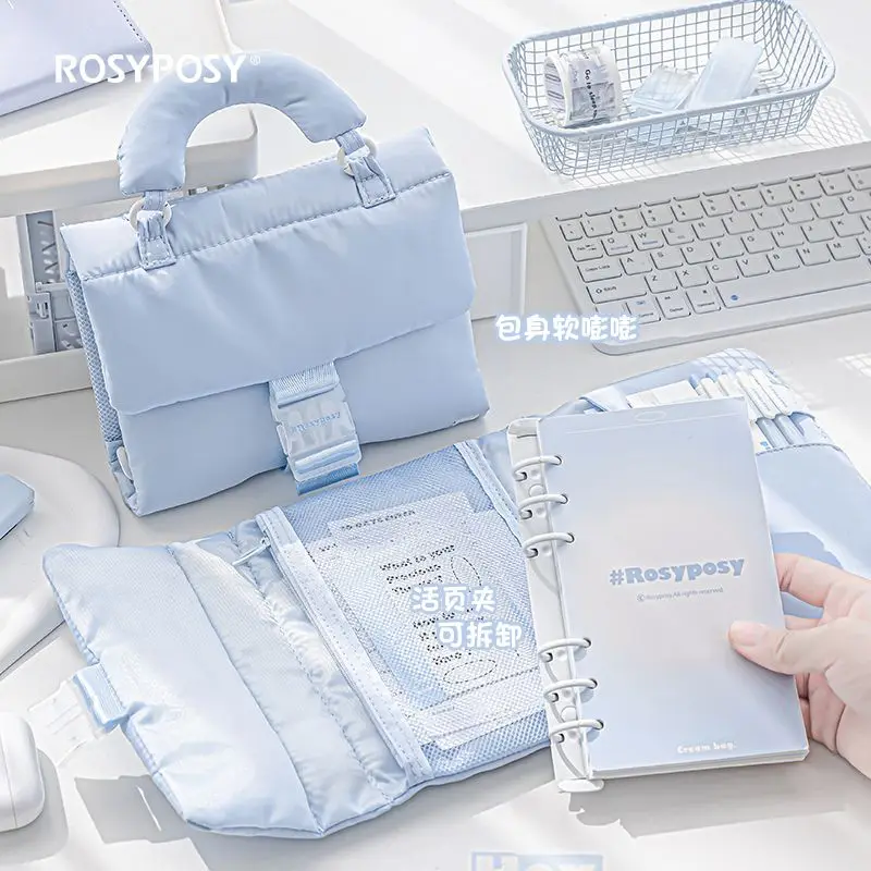 Cream Toast Loose Leaf Handbook Soft Cute Waterproof Fabric Multi Layer Storage Bag+handbook Multi Pocket Storage
Cream Toast Loose Leaf Handbook Soft Cute Waterproof Fabric Multi Layer Storage Bag+handbook Multi Pocket Storage