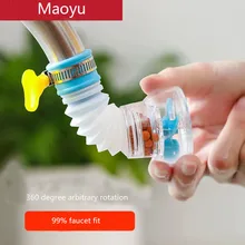 360 Rotation Kitchen Sink Faucet Extender Spouts Sprayers Shower Tap Water Purifier Nozzle Purifier Bubbler Water Saving Filter
360 Rotation Kitchen Sink Faucet Extender Spouts Sprayers Shower Tap Water Purifier Nozzle Purifier Bubbler Water Saving Filter