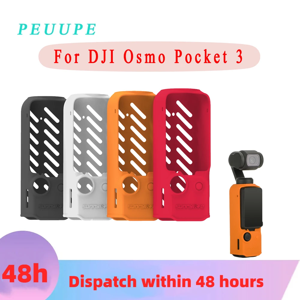 Anti-Drop Case For DJI Osmo Pocket 3 Silicone Case Protective Case Gimbal Camera Accessory
Anti-Drop Case For DJI Osmo Pocket 3 Silicone Case Protective Case Gimbal Camera Accessory