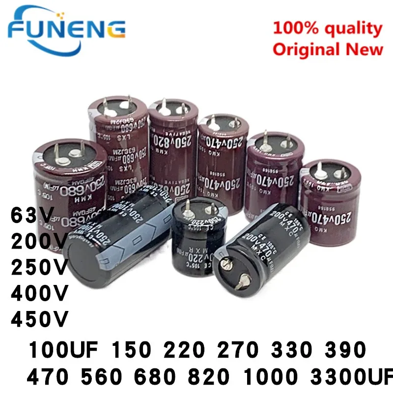 47 56 100UF 150 220 270 330 390 470 560 680 820 1000 3300UFHigh quality aluminum electrolytic capacitor 63V 200V 250V 400V 450V
47 56 100UF 150 220 270 330 390 470 560 680 820 1000 3300UFHigh quality aluminum electrolytic capacitor 63V 200V 250V 400V 450V