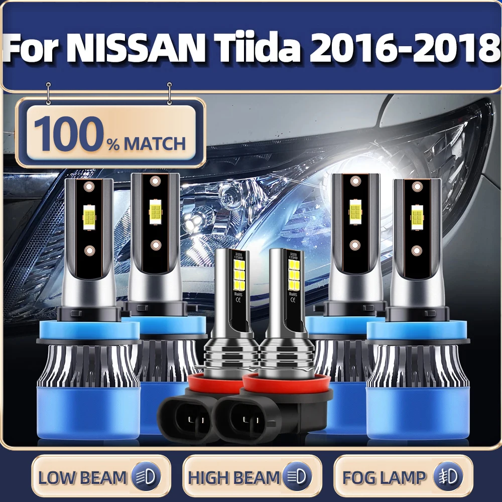 60000LM Cunbus LED Headlight Bulbs 6000K Cold White Turbo Auto Fog Light 12V Car Headlamps For NISSAN Tiida 2016 2017 2018
60000LM Cunbus LED Headlight Bulbs 6000K Cold White Turbo Auto Fog Light 12V Car Headlamps For NISSAN Tiida 2016 2017 2018