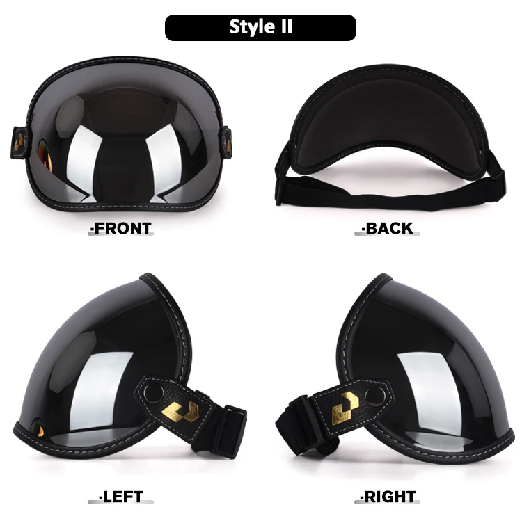 Uchoose Retro Motorcycle Goggle Universal Bubble Visor UV Protection Vintage Motorbike Riding Glasses Helmet Lens Shield Durable Uchoose Retro Motorcycle Goggle Universal Bubble Visor UV Protection Vintage Motorbike Riding Glasses Helmet Lens Shield Durable