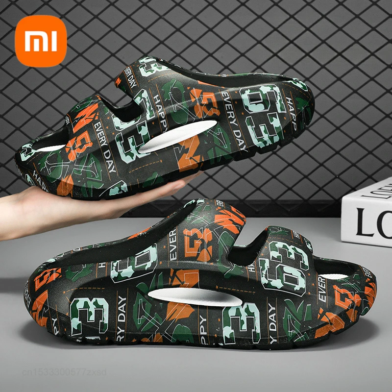 Сланцы Xiaomi для мужчин и женщин, сандалии на толстой платформе, мягкая подошва, Эва, Нескользящие, для ванной комнаты, домашние тапочки, лето
Сланцы Xiaomi для мужчин и женщин, сандалии на толстой платформе, мягкая подошва, Эва, Нескользящие, для ванной комнаты, домашние тапочки, лето